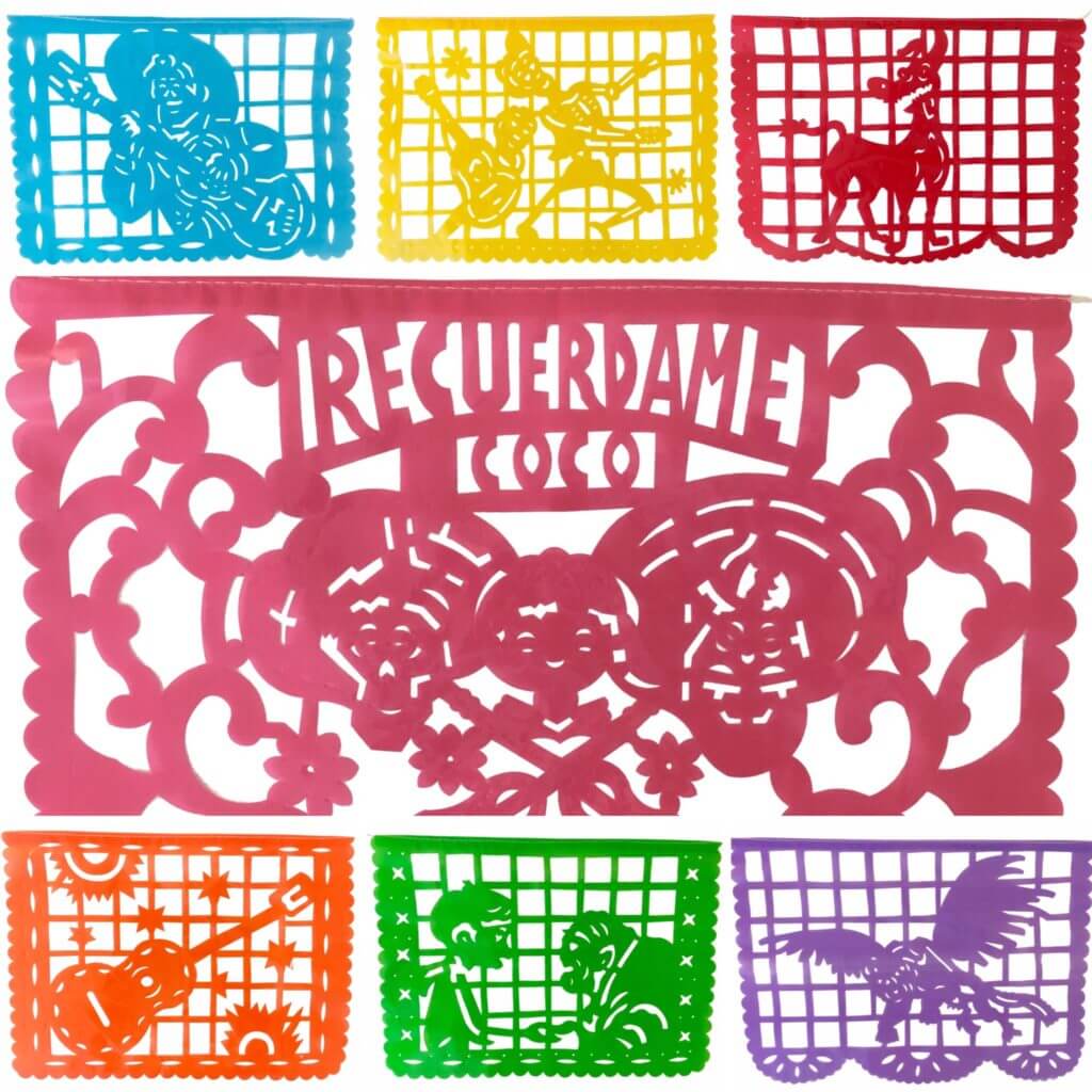 Papel picado hand made in Mexico inspired by Coco the movie. 