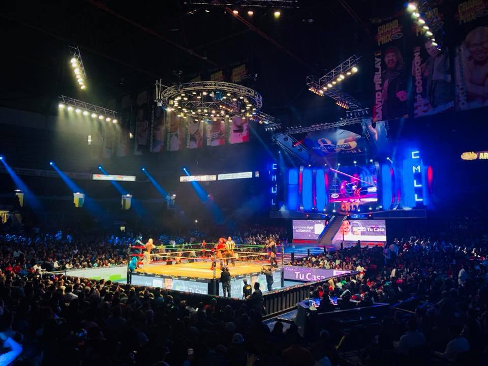 Arena Mexico lucha libre event.