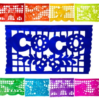 Coco inspired papel picado flags.