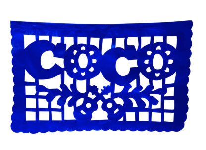 Coco Inspired Party Banner 2 Pack Papel Picado - PAPER Garlands (30 Feet Total) - Image 5