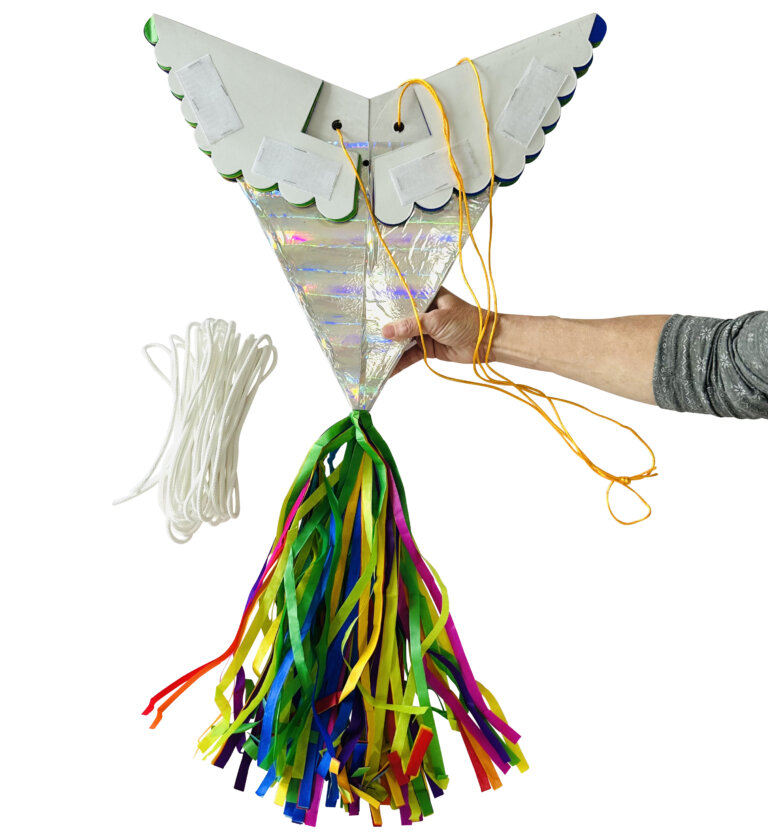 Jumbo Rainbow Mexican Star Piñata With 30 Ft Rope Included, Holds 5 ...