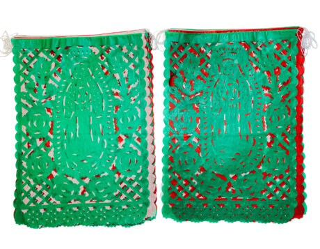 Virgin of Guadalupe papel Picado 2 pack