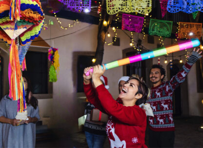 Jumbo Rainbow Mexican Star Piñata with 30 Ft Rope Included, Holds 5 Pounds of Pinata Filler - Image 14