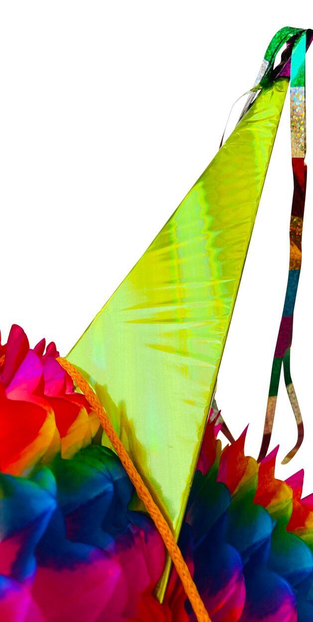 Extra Large Rainbow Mexican Piñata with 30 Ft Rope, Extra Velcro, Extra  Sturdy Cones, Holds 4 LBS of Pinata Filler, 32 Unfolded, Large Piñatas de
