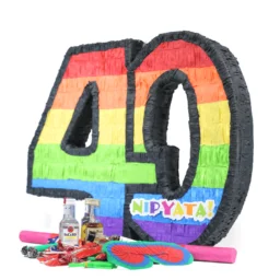 40 AND FABULOUS! (BOTTLES PRE-LOADED) Piñata