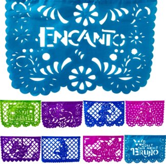 4 pack of Disney's Encanto Papel Picado Party Banners